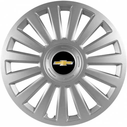 KRYTY KOLIES PRE CHEVROLET 16" LUXURY silver 4ks